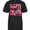 Pink Coquette Slasher Squad Bubblegum Bow Halloween Graphic  Classic Men's T-shirt