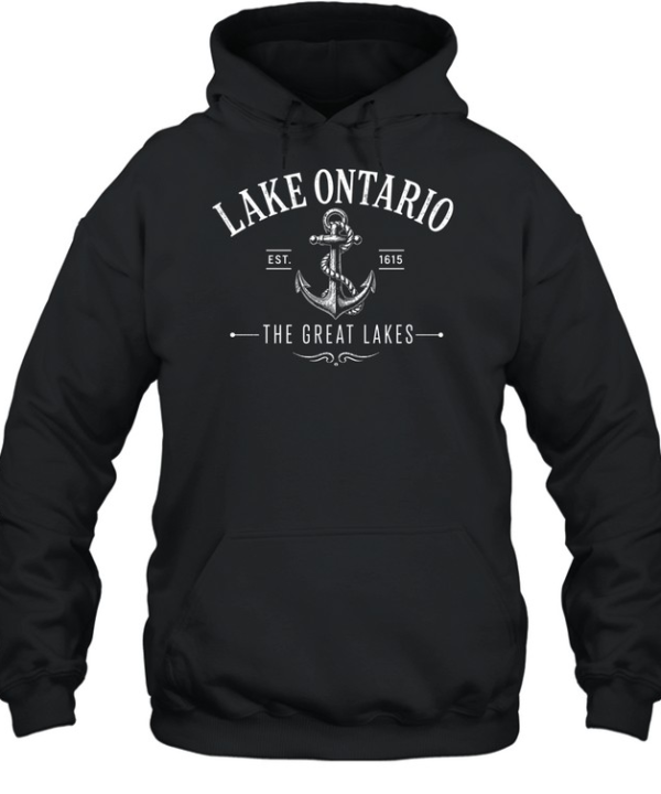 Vintage Lake Ontario Tee Unisex Hoodie