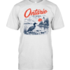 Vintage Loon Lighthouse Graphic Tee Classic Men's T-shirt