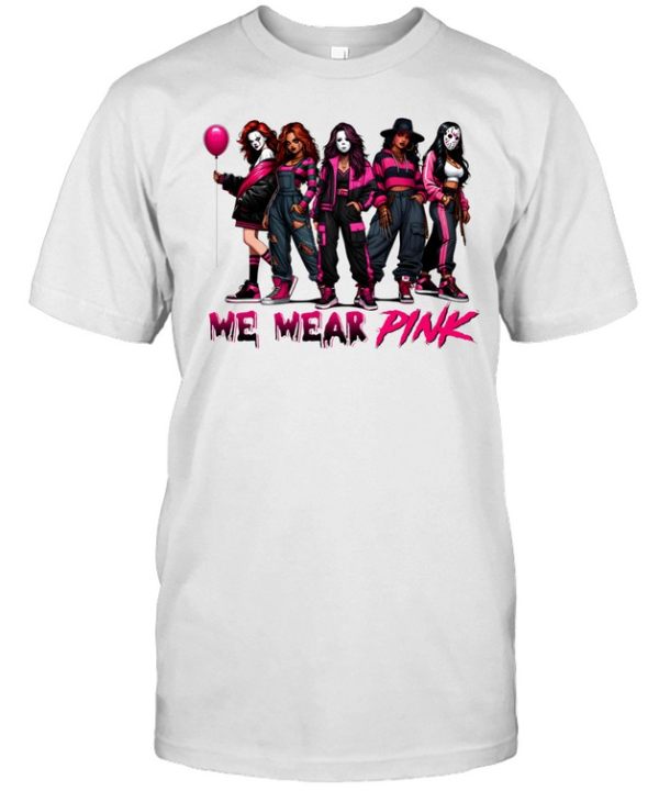 We Wear Pink Horror Slasher Girls Halloween Graphic Classic Men's T-shirt